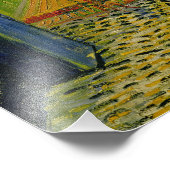 Café Terrace Arles, Place du Forum by van Gogh Fotodruck (Ecke)