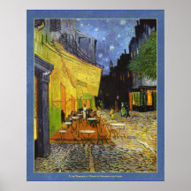Cafe Terrace at Night by van Gogh