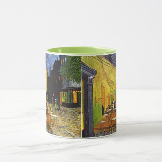 Café Terrace at Night by van Gogh Tasse (Zentrum)