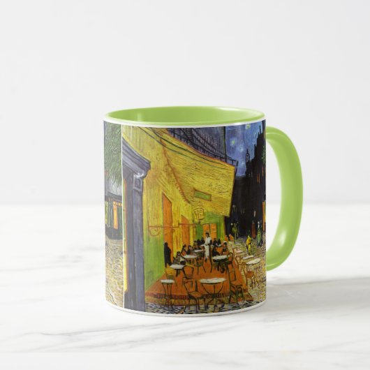 Café Terrace at Night by van Gogh Tasse (VorderseiteRechts)