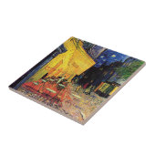 Café Terrace at Night by Vincent van Gogh Fliese (Seite)