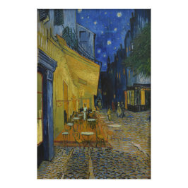 Café Terrace at Night by Vincent van Gogh Fotodruck