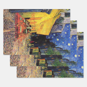 Café Terrace at Night by Vincent van Gogh Geschenkpapier Set