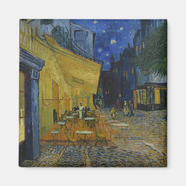 Café Terrace at Night by Vincent van Gogh Magnet