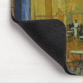 Café Terrace at Night by Vincent van Gogh Mousepad (Ecke)