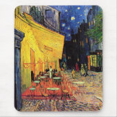 Café Terrace at Night by Vincent van Gogh Mousepad (Vorne)