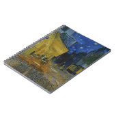Café Terrace at Night by Vincent van Gogh Notizblock (Linke Seite)