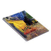 Café Terrace at Night by Vincent van Gogh Notizblock (Rechte Seite)