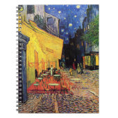 Café Terrace at Night by Vincent van Gogh Notizblock (Vorderseite)