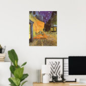 Café Terrace at Night by Vincent van Gogh Poster (Heimbüro)