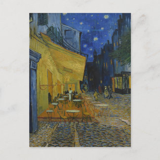Café Terrace at Night by Vincent van Gogh Postkarte