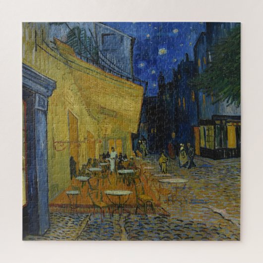 Café Terrace at Night by Vincent van Gogh Puzzle (Vertikal)