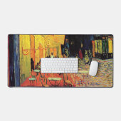 Café Terrace at Night by Vincent van Gogh Schreibtischunterlage (Tastatur & Maus)
