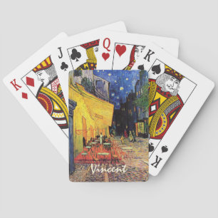 Café Terrace at Night by Vincent van Gogh Spielkarten