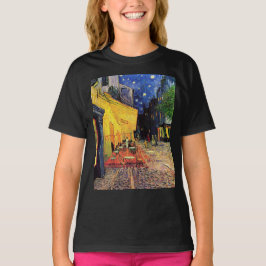 Café Terrace at Night by Vincent van Gogh T-Shirt