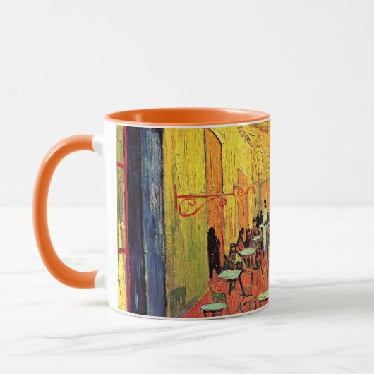Café Terrace at Night by Vincent van Gogh Tasse (Links)