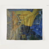 Café Terrace at Night by Vincent van Gogh Wandteppich (Vorderseite (Horizontal))