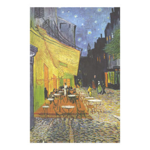 Café Terrace at Night Van Gogh Fotodruck