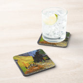 Café Terrace at Night Van Gogh Getränkeuntersetzer (Rechte Seite)