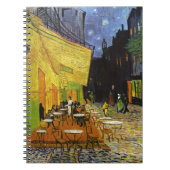 Café Terrace at Night Van Gogh Notizblock (Vorderseite)