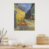Café Terrace at Night Van Gogh Poster (Küche)