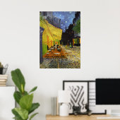 Café Terrace at Night Van Gogh Poster (Heimbüro)