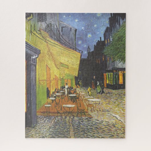 Café Terrace at Night Van Gogh Puzzle (Vertikal)