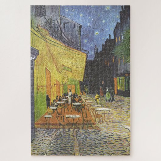 Café Terrace at Night Van Gogh Puzzle (Vertikal)