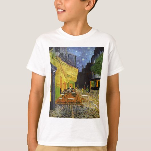 Café Terrace at Night Van Gogh T-Shirt (Vorderseite)