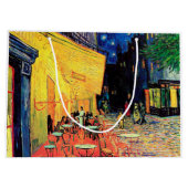 Cafe Terrace at Night, Vincent van Gogh, 1888 Große Geschenktüte (Rückseite)