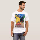 Cafe Terrace at Night, Vincent van Gogh, 1888 T-Shirt (Vorne ganz)