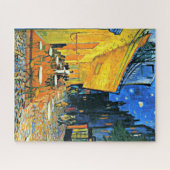 Cafe Terrace by Vincent van Gogh Puzzle (Horizontal)
