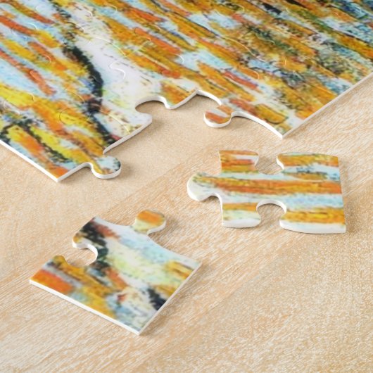 Cafe Terrace Kunst-Malerei von Vincent van Gogh Puzzle (Seite)