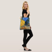 Cafe Terrace Kunst-Malerei von Vincent van Gogh Tasche (Am Model)