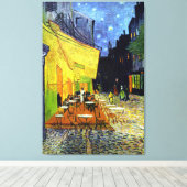 Café Terrace on Night by Van Gogh Leinwanddruck (Insitu (Holzboden))