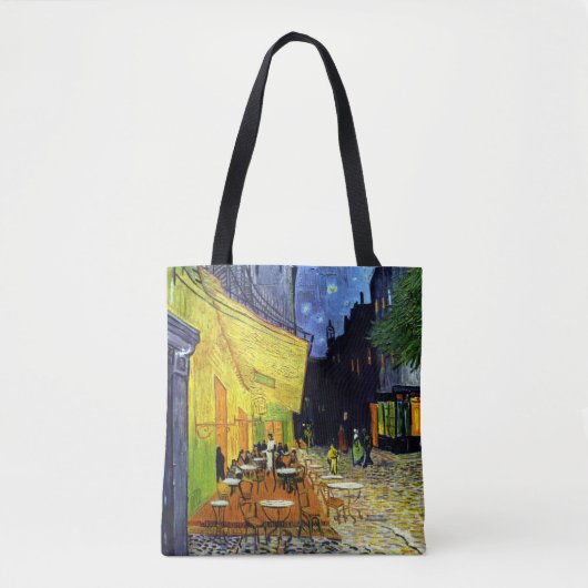 Café Terrace on Night by Van Gogh Tasche (Vorderseite)