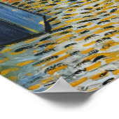 Café Terrace on Night Van Gogh Art Print Poster (Ecke)