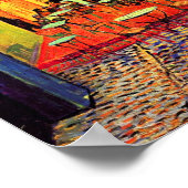Cafe Terrace Place du Forum Van Gogh Fine Art Poster (Ecke)