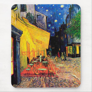 Café Terrace Place du Forum Van Gogh Mousepad