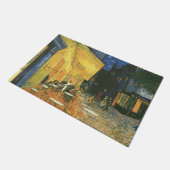Cafe Terrace - Vincent van Gogh Fußmatte (Schrägansicht)