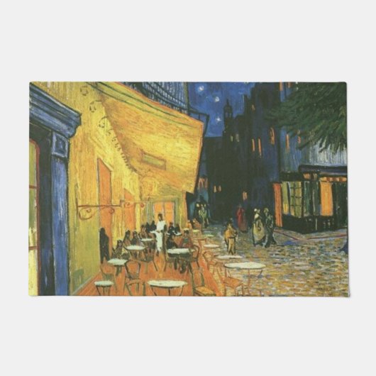 Cafe Terrace - Vincent van Gogh Fußmatte (Vorderseite)