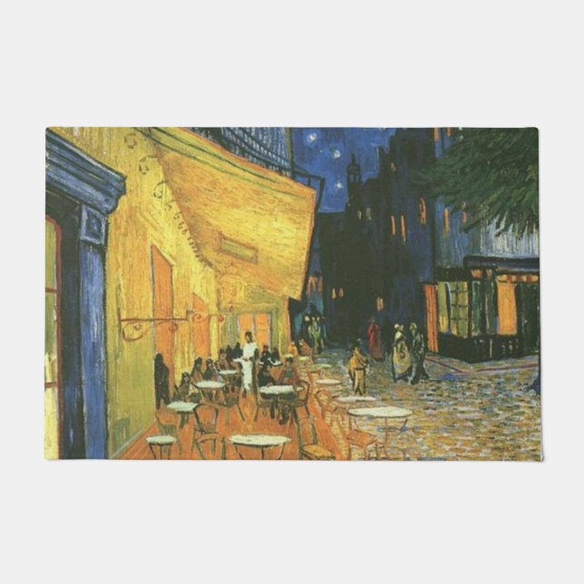 Cafe Terrace - Vincent van Gogh Fußmatte (Vorderseite)