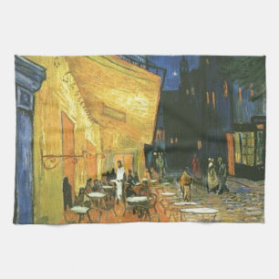Cafe Terrace - Vincent van Gogh Geschirrtuch