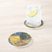 Cafe Terrace - Vincent van Gogh Sandstein Untersetzer (Seite)