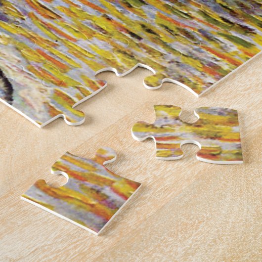 Café Terrasse am Abend bei Vincent Van Gogh Puzzle (Seite)