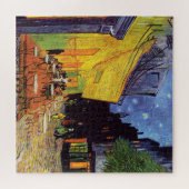 Café Terrasse am Abend bei Vincent Van Gogh Puzzle (Horizontal)