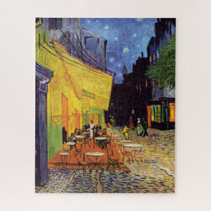 Café Terrasse am Abend bei Vincent Van Gogh Puzzle
