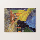 Café Terrasse am Abend bei Vincent Van Gogh Puzzle (Horizontal)