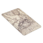 Café Terrasse am Abend, Kunstskizze, Van Gogh Magnet (Rechte Seite)