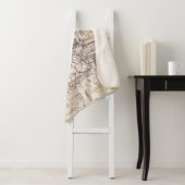 Café Terrasse am Abend, Kunstskizze, Van Gogh Sherpadecke (Beispiel)